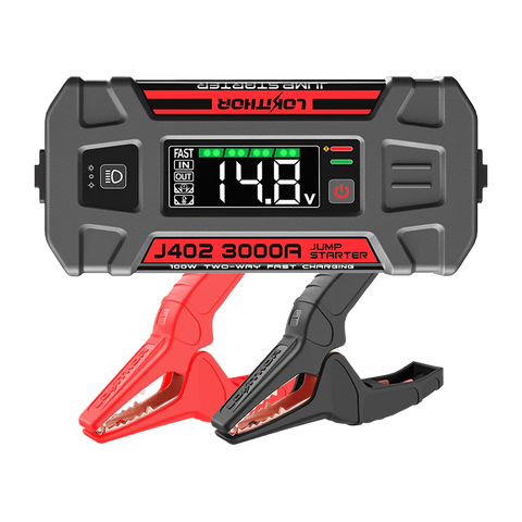 LOKITHOR J-Series | Portable Battery Jump Starter with LiFePO₄ Safety