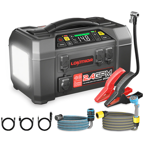 LOTHIKOR AW401 Series | 5-in-1 Portable Jumper Pack