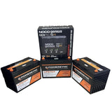 Lithium Powersync 100AH Lithium Iron Phosphate (LiFePO4) Deep Cycle Battery with Bluetooth(x3) + NOCO Genius GENPRO 10x3 Charger